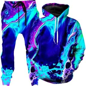 Aqua Daze Hoodie and Joggers Combo