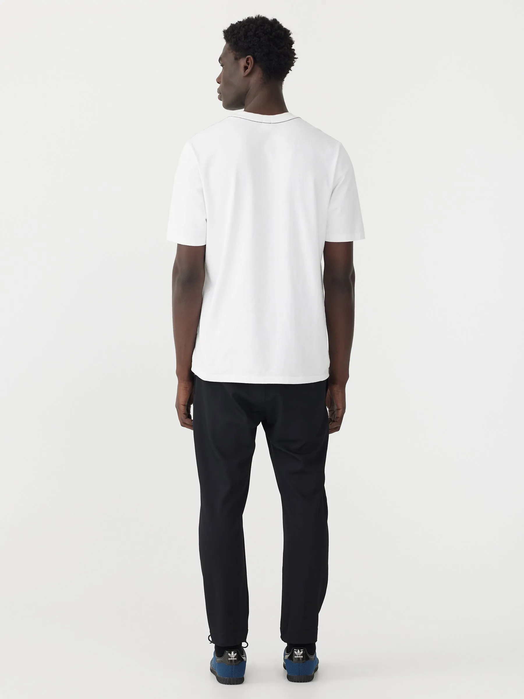 semi tailored twill pant