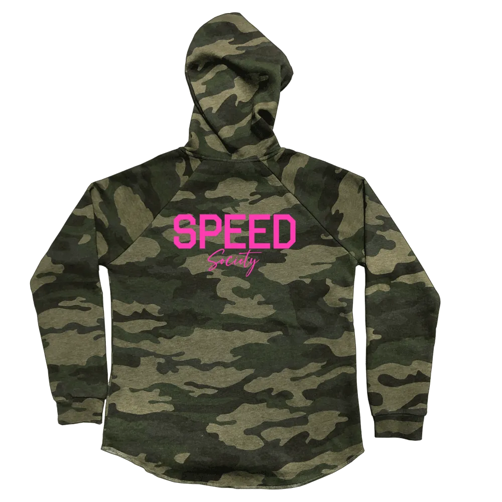 Womens Stampd Camo Sweatshirt