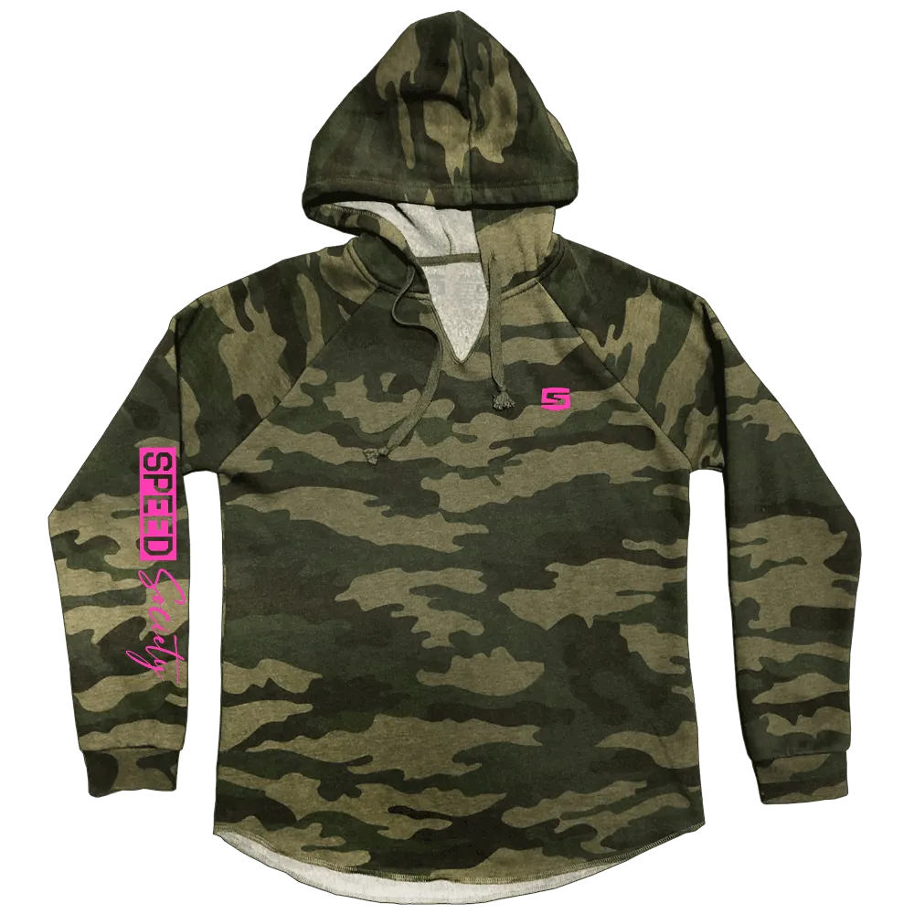 Womens Stampd Camo Sweatshirt